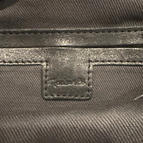 Madewell Lorimar Black Leather Mini Backpack - Picture 8 of 9